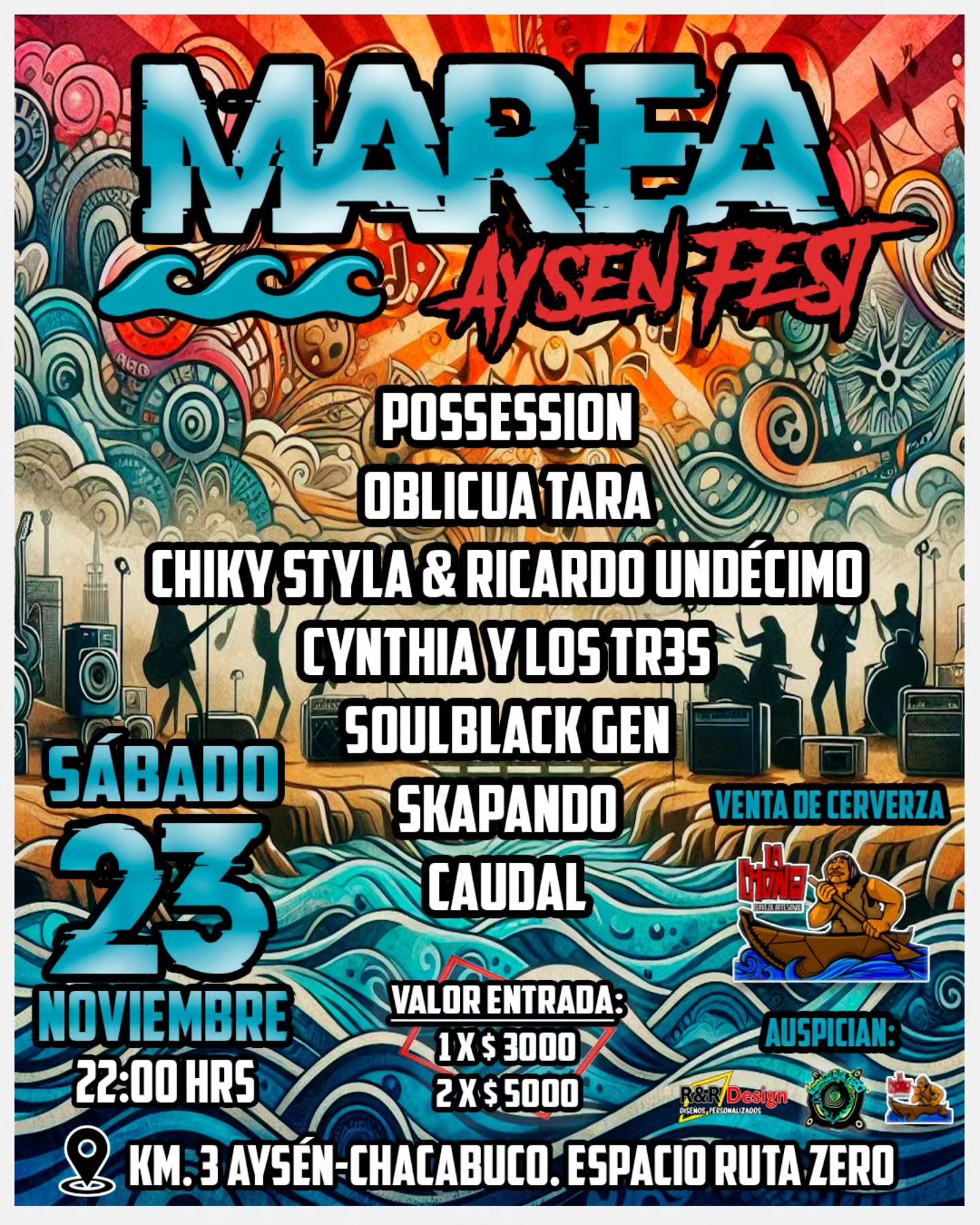 Marea Aysén Fest: ¡La música se toma la Patagonia!