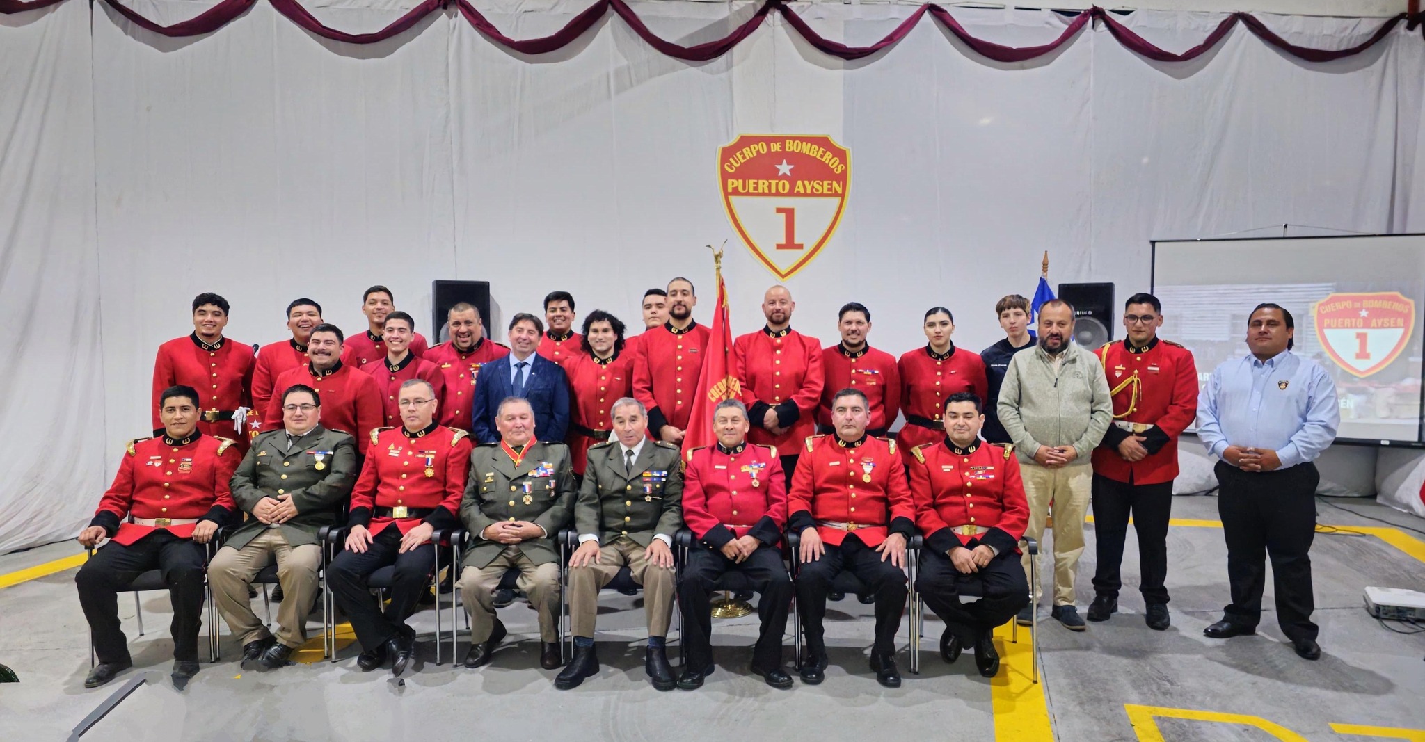 Aniversario 94° de la Primera Compañía de Bomberos de Puerto Aysén: Una historia de abnegación y constancia