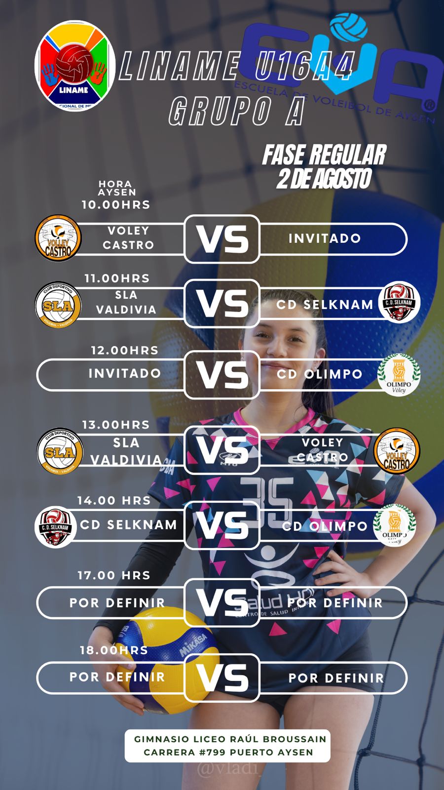 LINAME llega a Puerto Aysén: ¡Jugamos de local con EVA!