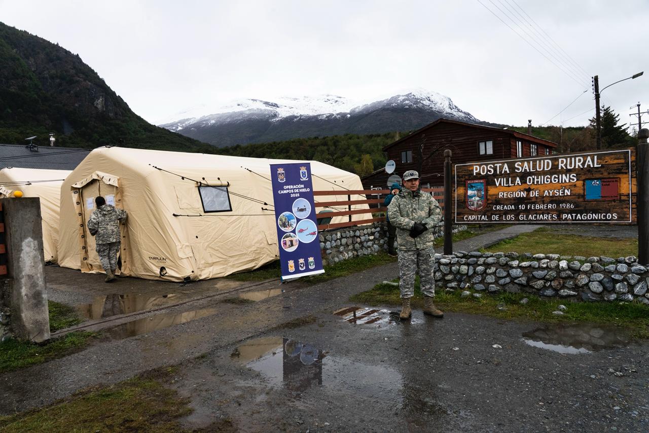 EXITOSO OPERATIVO MÉDICO DE LA FACH EN UNA DE LAS LOCALIDADES MÁS AUSTRALES DEL PAÍS