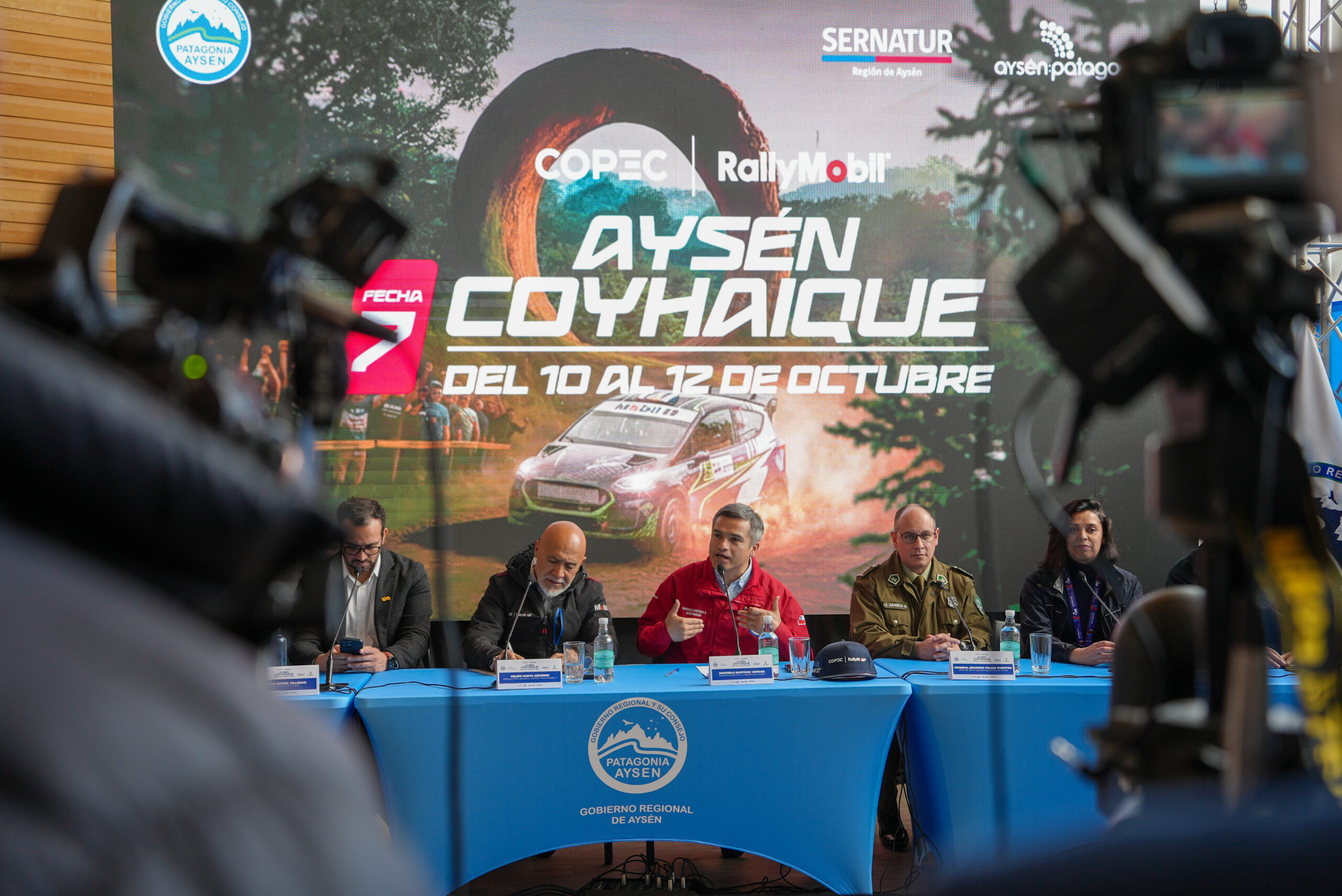 Gobierno Regional de Aysén y Sernatur lanzaron oficialmente la séptima fecha del Copec RallyMobil