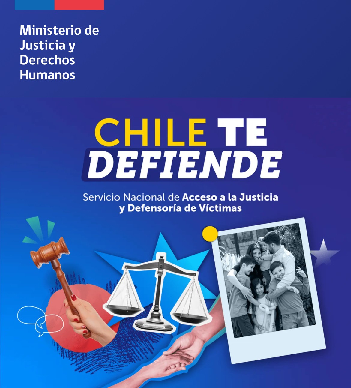 Presentan campaña “Chile Te Defiende” que informa sobre la creación del nuevo Servicio Nacional de Acceso a la Justicia y la Defensoría de Víctimas