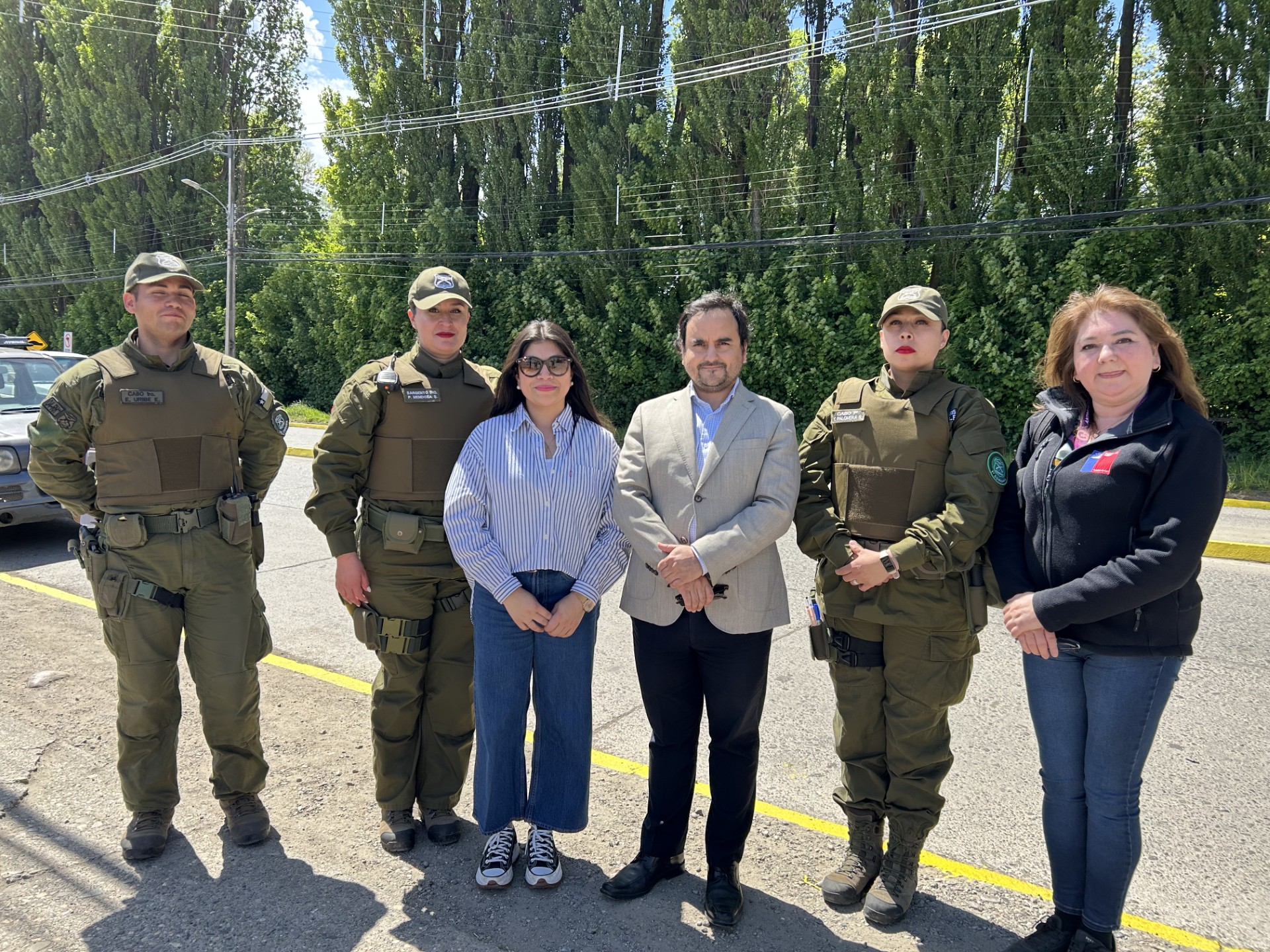 Realizan operativo de fiscalización a local comercial de Coyhaique