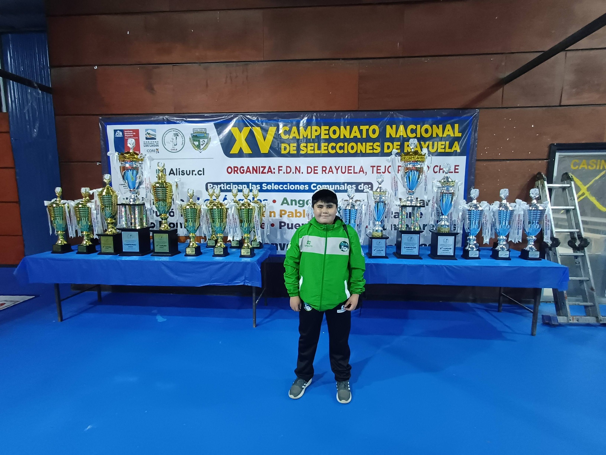 Sebastián Fernández Levineri: con solo 12 años, representa a Aysén en el Nacional de Rayuela